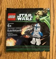 LEGO Star Wars: Clone Trooper Lieutenant 5001709 New Sealed Polybag Great Shape!