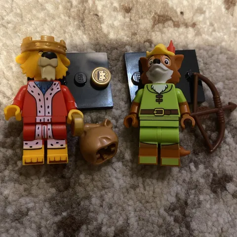 Lego 71038 Disney Minifigures Robin Hood & Prince John Lot
