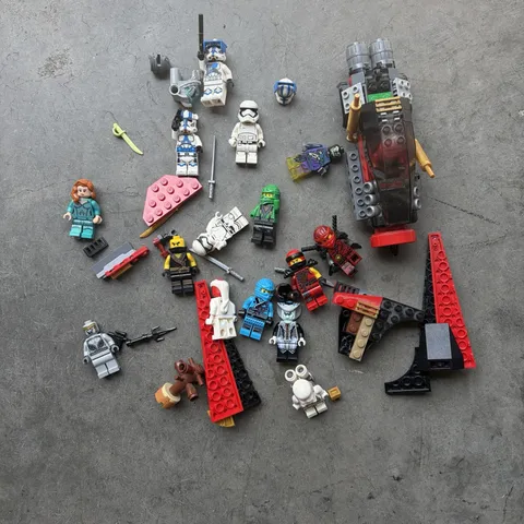 Lego Minifigures Lot Star Wars Ninjago Lego Lot