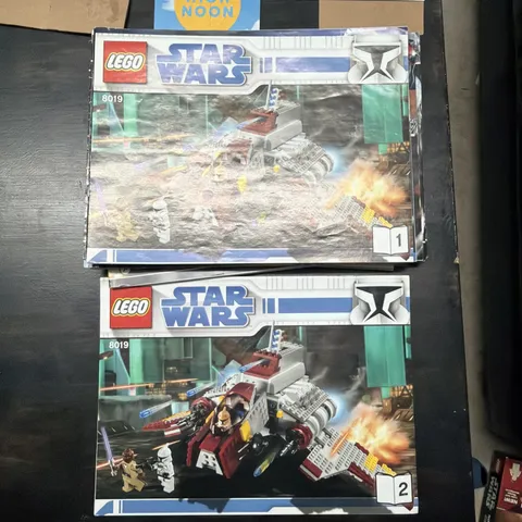 LEGO Star Wars Set 8019 Republic Attack Shuttle Instruction Manuals 1 + 2