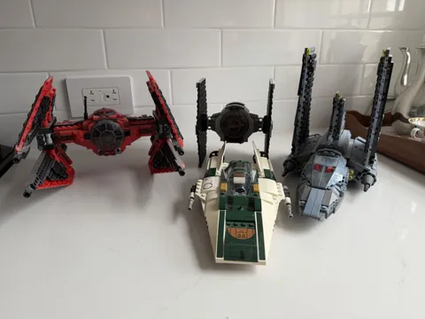 LEGO Star Wars Starships LOT: All Sets Completed With No Minifigs
