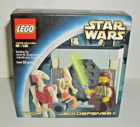 LEGO Star Wars: Jedi Defense II (7204) New, Sealed Box