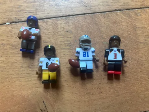 NFL Lego Minifigure Odell Beckham Jr James Winston Antonio Brown Ezekiel Elliott