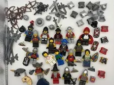 Lego Castle Minifigures And Parts Lot Rare Vintage Variety King Knight Dragon