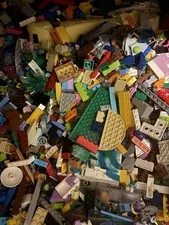 LEGO Bulk Lot Mixed Bricks Pieces & Parts 5lbs !!!!