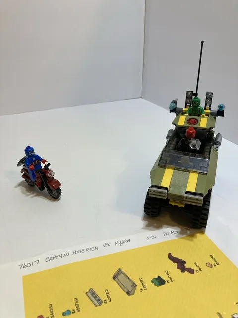 Lego 76017 Captain America Versus Hydra Building Set