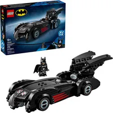 LEGO DC Batman & Robin Batmobile Collectible Building Set with Batman Minifigure