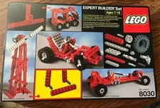 VTG 1984 LEGO Expert Builder Set: Universal Set (8030)-RARE-Sealed-NOS? Box Wear