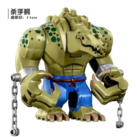 NEW DC Killer Croc Big Fig Custom Lego Minifigure 70907 Batman Villains
