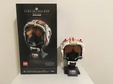 LEGO 73527 Star Wars Luke Skywalker Red Five Helmet Complete w / Manual / Box