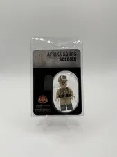 Brickmania Afrika Korps Soldier Brand New/Sealed