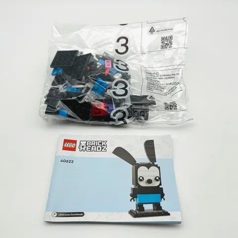 LEGO Disney 100th 40622 BrickHeadz Oswald The Lucky Rabbit Figure Only #189