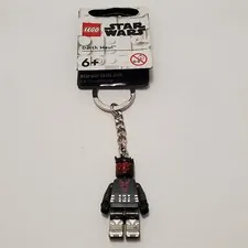 LEGO Star Wars Darth Maul Minifigure Keyring Keychain NWT