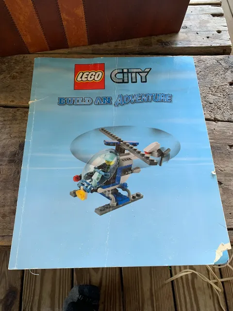 LEGO City Build an Adventure Paperback book instructions introduction and Guide 