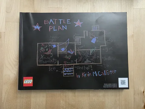 LEGO Ideas 21330 Home Alone Battle Plan Instruction Manual Booklet ONLY