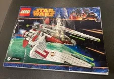 Lego Star Wars Manual for Set 75051 - Jedi Scout Fighter No Bricks Lot 225