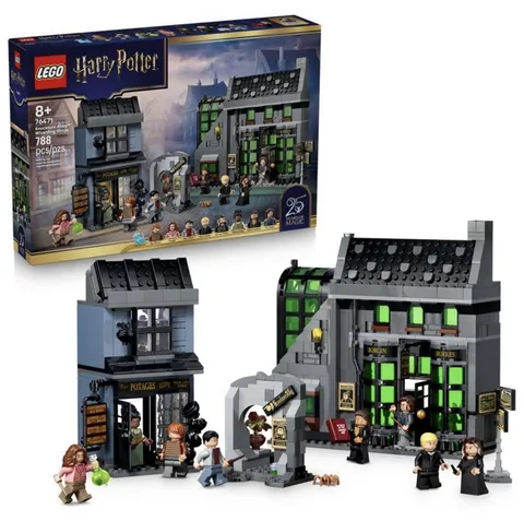 LEGO Harry Potter Knockturn Alley Wizarding Shops 76471 New Sealed