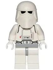 LEGO® Minifigure Star Wars sw0115 Snowtrooper Light Bluish Gray Hips White Hands