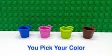 LEGO Minifigure D Basket Container "You Pick Your Color and Qty" NEW