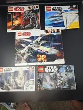 LEGO Star Wars Instruction Manual Lot Of 5- 75183, 75229, 75242, 75201, 75218