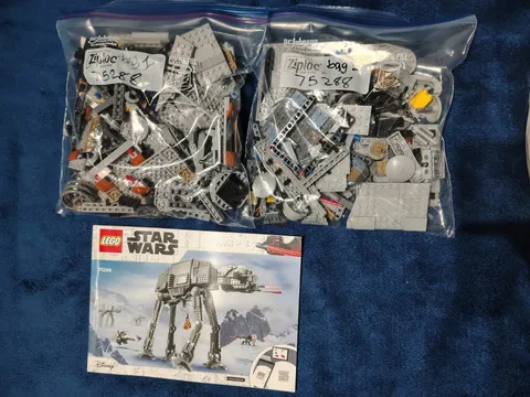 100% completed set! NO MINIFIGS Lego Star Wars AT-AT Walker (75288) Build Only
