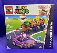 lego super mario mariokart 72044 piranha plant power up pursuit sealed