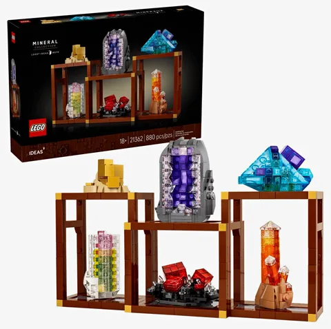 NEW LEGO Ideas Mineral Museum 21362 Mineral Collection 880 pcs. with paper  BAG