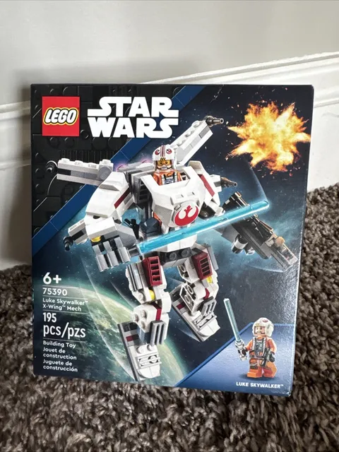 LEGO Star Wars Luke Skywalker X-Wing Mech Buildable Action Figure 75390