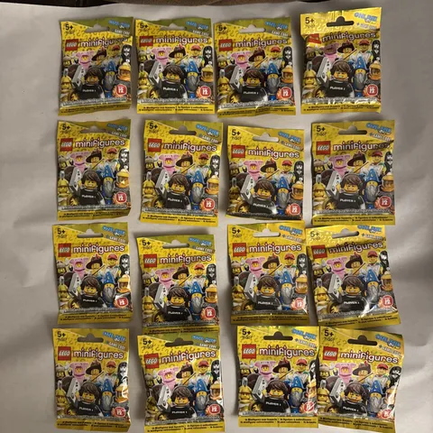 LEGO 71007 Series 12 Minifigures. Complete Set of 16 Sealed Packs. New.