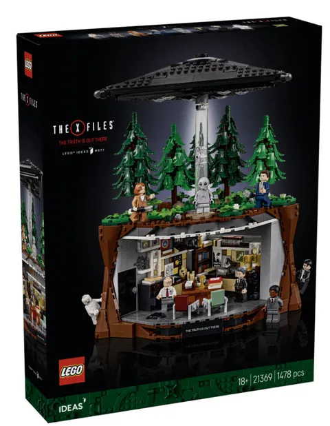 LEGO Ideas 21369 The X-Files Mulder Office UFO Set Sealed New