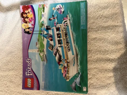 Lot of 23 lego friends instruction booklets 