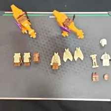 LEGO Star Wars Minifigure Lot Ewoks Jawa Jar Jar 2 Kaadu Battle Droid