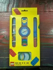 RARE VINTAGE 1997 LEGO WATCH SYSTEM MASTER CRIVAL SWISS + JAPAN MADE NEW !