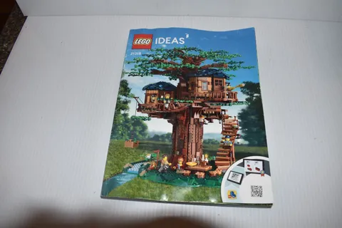 Lego Ideas Manual Book Only 21318 Treehouse Paperback Guide 2019  (MYA15)