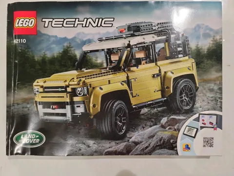 LEGO Technic Land Rover Defender 42110 Illustrated Multi-Language Manual