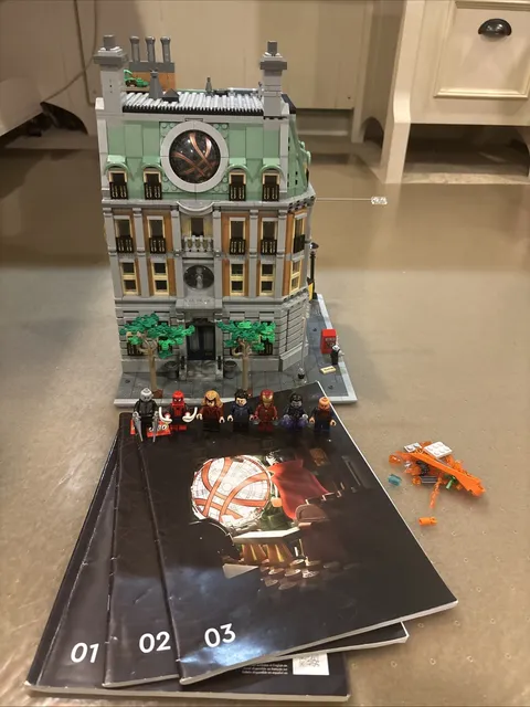 LEGO 76218 Sanctum Sanctorum – Built & 98% Complete w/Instructions | No Box Read