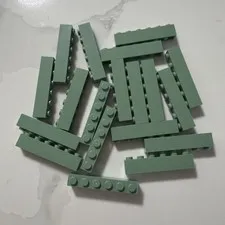 3009 LEGO Parts Brick 1x6 RED (19)