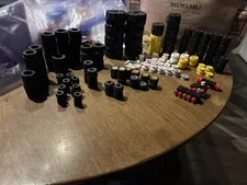 Lego wheels, tires and axels 90+ pieces total! 