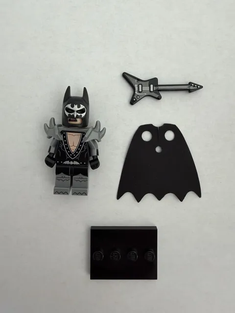 LEGO Minifigure Glam Metal Batman (complete), CMF Batman Series 1 (71017)