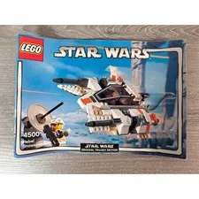 LEGO Star Wars 4500 Rebel Snowspeeder Instruction Manual Original Trilogy 2004