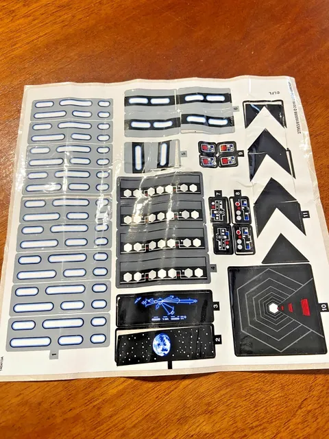 LEGO Stickers 75159 Star Wars 27953 6160088 Stickers for ORIGINAL Death Star Set