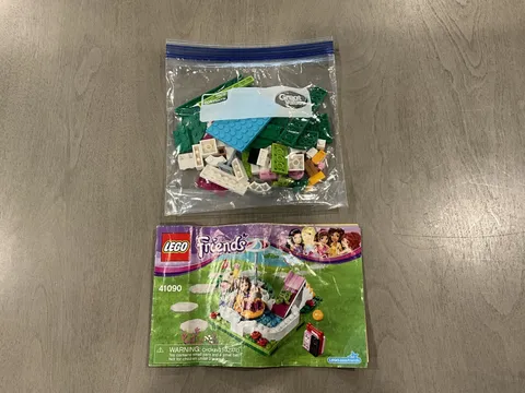 LEGO Friends Olivia's Garden Pool 41090 100% Complete With Manual