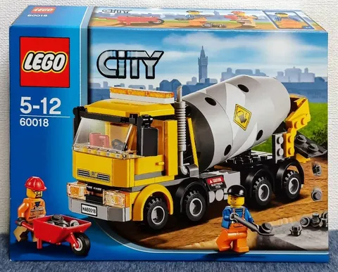 LEGO City Concrete Mixer Truck Set 60018