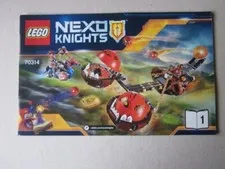 Lego Building Instructions Instruction Nexo Knights 70314-1