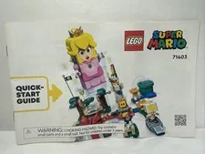 LEGO Super Mario Adventures with Peach 71403 Instruction Manual Booklet Only