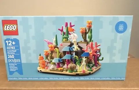LEGO Coral Reef Diorama 40783 Limited Edition Complete Set 260pcs Age 12+