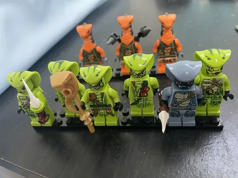 LEGO Ninjago Snake Minifigure Lot Lasha Cobra