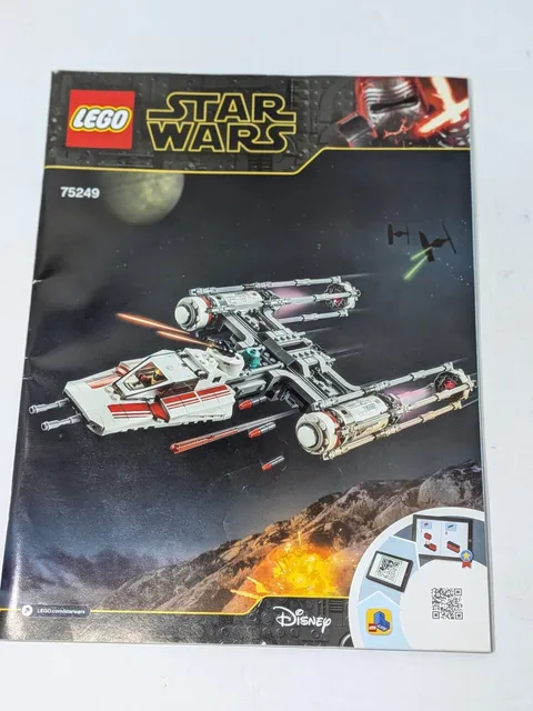 LEGO Star Wars Resistance Y-Wing Starfighter (75249) Manual Only Fast Shipping 