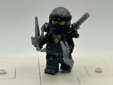 LEGO Ninjago Cole Hands of Time Black Armor minifigure 70623 891727 njo0280 NEW