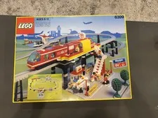 Lego 6399 Airport Shuttle  - Complete working set w/ Manual, Box & Minifigs